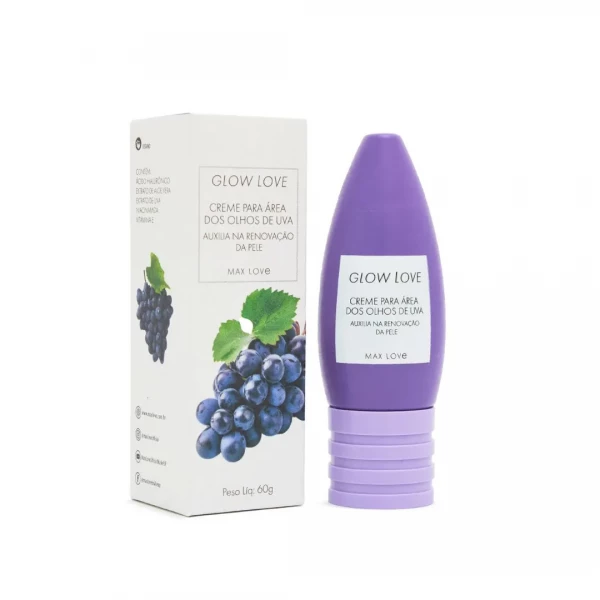 GLOW LOVE - CREME PARA ÁREA DOS OLHOS - VÁRIAS FRAGRÂNCIAS - 60G - MAX LOVE