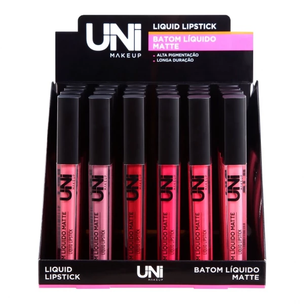 BATOM LÍQUIDO MATTE - UNI MAKEUP - 3,8ML