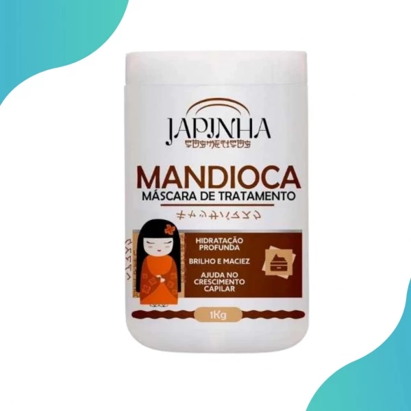 MÁSCARA CAPILAR MANDIOCA - JAPINHA - 1KG 