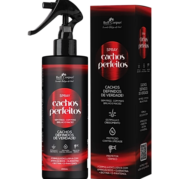 SPRAY CACHOS PERFEITOS - BELL CORPUS - 200 ML