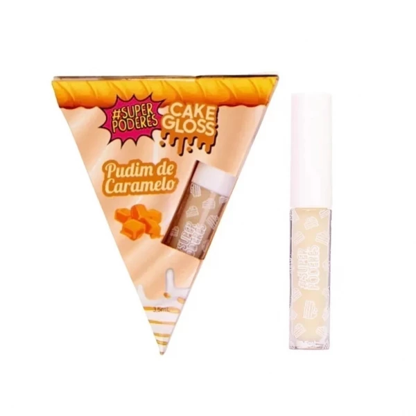 CAKE GLOSS - PUDIM DE CARAMELO - SUPER PODERES - 4 ML
