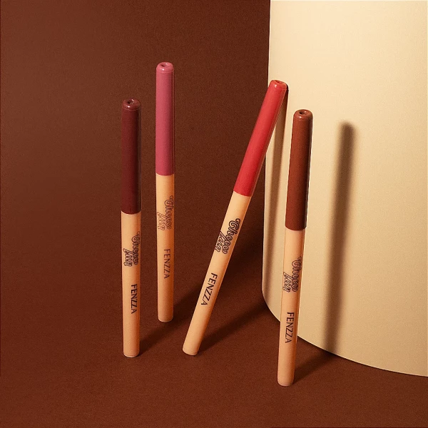 LAPIS CONTORNO LABIAL - CHOCOFUN - FENZZA - CORES SORTIDAS - 1,2G