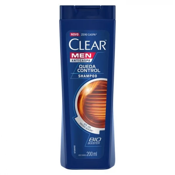 SHAMPOO - CLEAR MEN ANTICASPA - QUEDA CONTROL - 200ML
