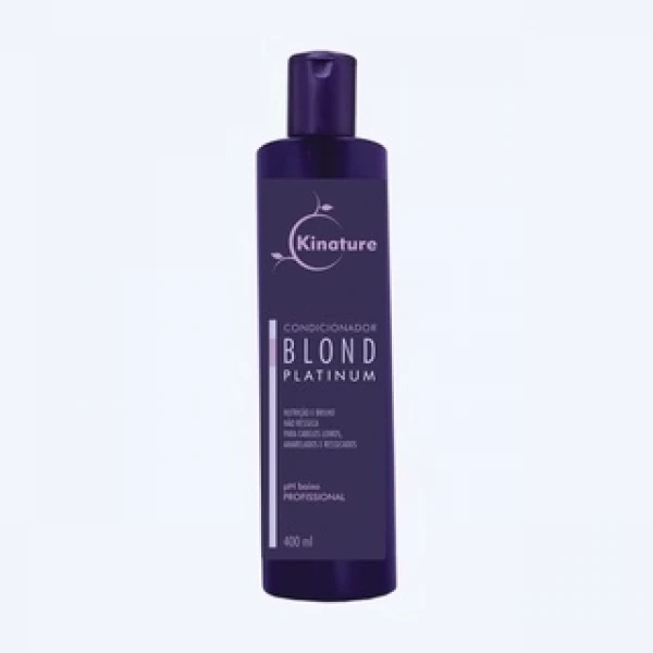 CONDICIONADOR BLOND PLATINUM - KINATURE - 400 ML