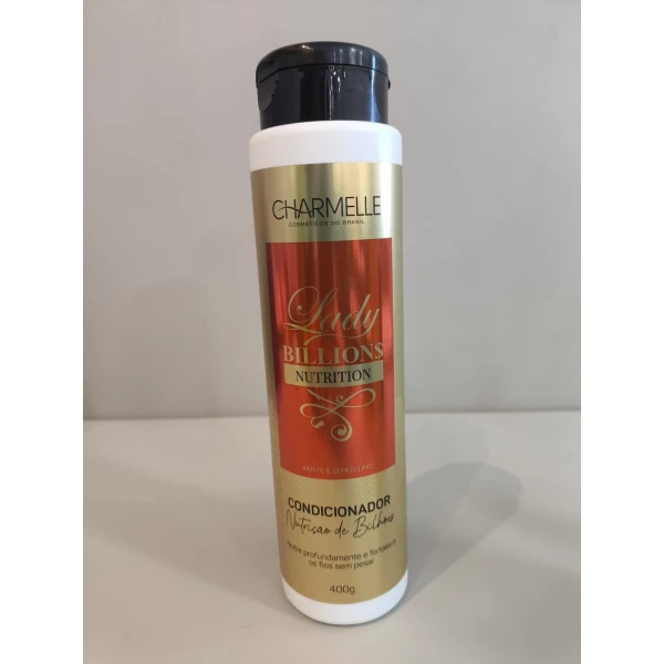 CONDICIONADOR - LADY BILLIONS - NUTRITION - CHARMELLE - 400 G