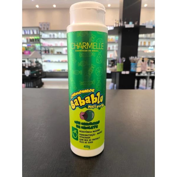 CONDICIONADOR - BABABLU - MAÇA VERDE - CHARMELLE - 400 G