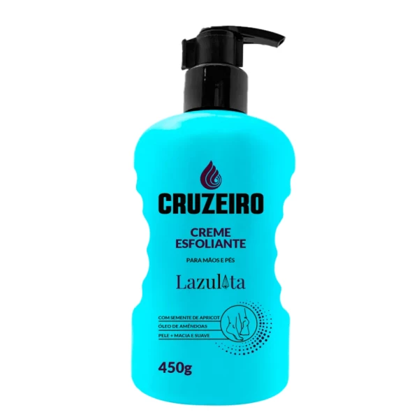 CREME ESFOLIANTE PARA MÃOS E PÉS - CRUZEIRO - 450 G