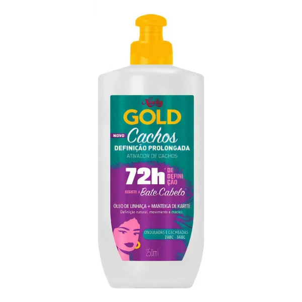ATIVADOR DE CACHOS DEFINIÇÃO PROLONGADA - NIELY GOLD - 250ml