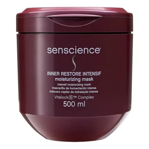 MÁSCARA CAPILAR - INNER RESTORE MOISTURIZING - SENSCIENCE - 500ML