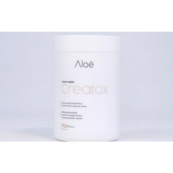 CREME CAPILAR - CREATOX - ALOÊ - 1kg
