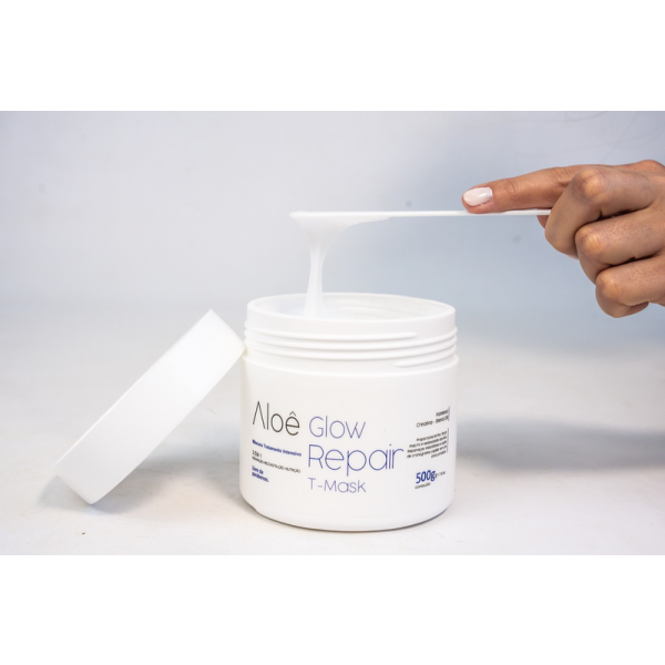 MÁSCARA GLOW REPAIR - T- MASK - ALOÊ - 500g