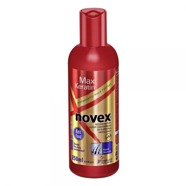 MAX QUERATINA - QUERATINA LIQUIDA CONCENTRADA - NOVEX - 250ml