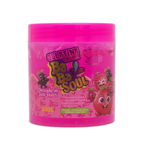 GELATINAS PARA CABELO - SOUL - VÁRIAS FRAGRÂNCIAS - 500G