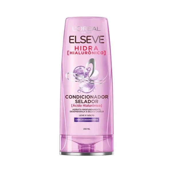 CONDICIONADOR - SELADOR - ELSEVE - HIDRA HIALURÔNICO - L'OREAL - 200 ml