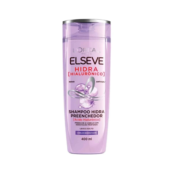 SHAMPOO - PREENCHEDOR - ELSEVE - HIDRA HIALURÔNICO - 200 ml