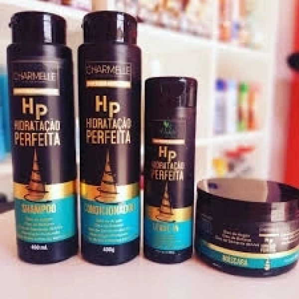 KIT HP - HIDRATAÇÃO PERFEITA - CHARMELLE - 4 ITENS