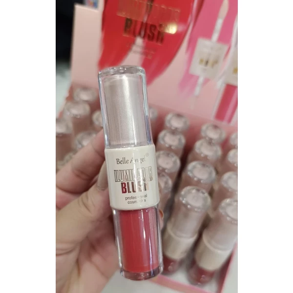 2 EM 1 ILUMINADOR E BLUSH - BELLE ANGEL