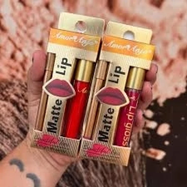 KIT - MATTE LIP - AMOR ANJO - 12G