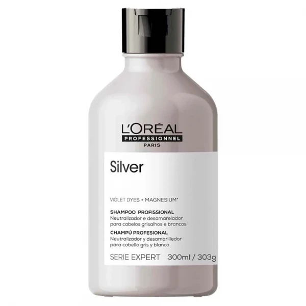 SHAMPOO EXPERT SILVER - LOREAL PROFESSIONNEL PARIS - 300ml