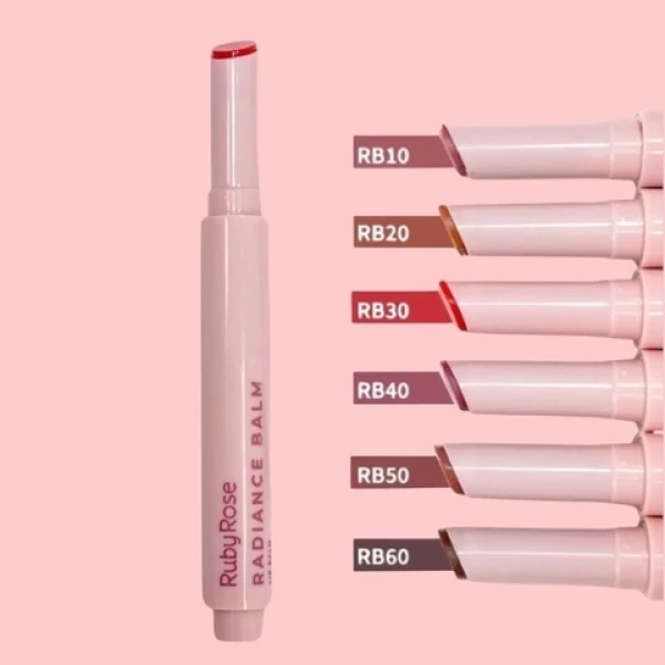LIP BALM - RUBY ROSE - RADIANCE BALM - COR RB40 - 2,2G