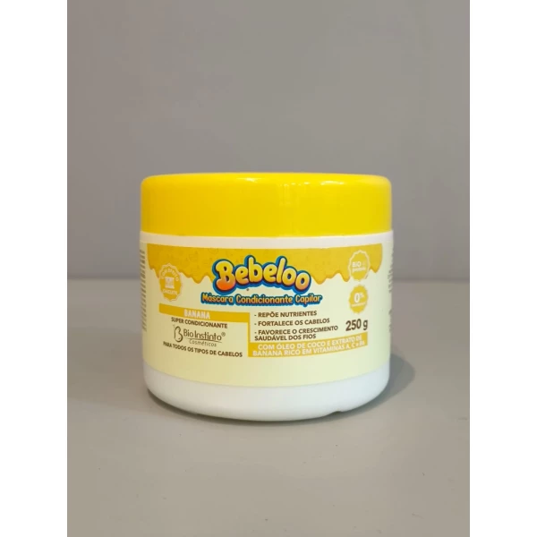 MÁSCARA - BEBELOO - BANANA - BIO INSTINTO - 250 G