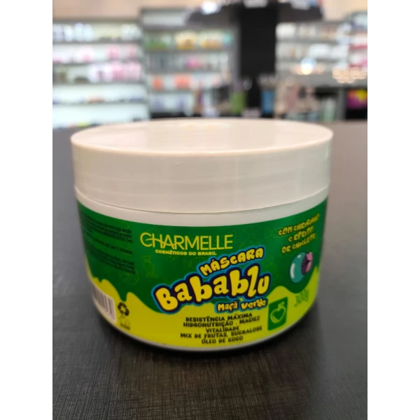 MÁSCARA - BABABLU - MAÇA VERDE - CHARMELLE - 300 G