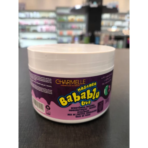 MÁSCARA - BABABLU - UVA - CHARMELLE - 300 G