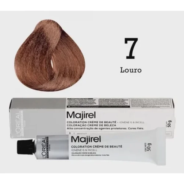 COR 7 - COLORAÇÃO MAJIREL - LOREAL - 50G  