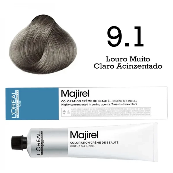 COR 9.1 - COLORAÇÃO MAJIREL - LOREAL - 50G