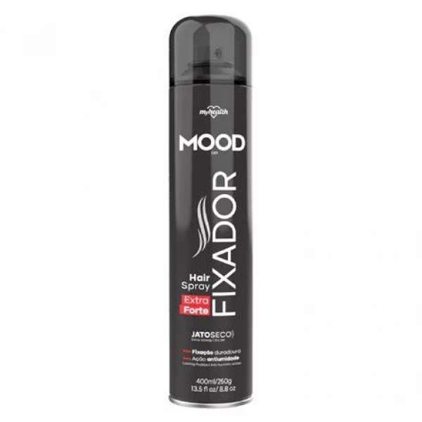 FIXADOR HAIR SPRAY - EXTRA FORTE - MOOD - 400ml