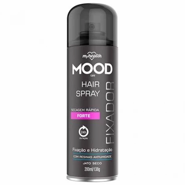 FIXADOR HAIR SPRAY - FORTE - MOOD - 200ml
