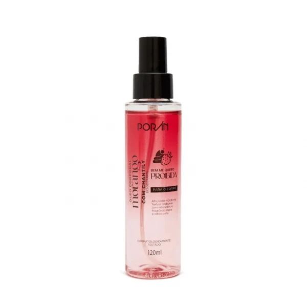 ÓLEO CORPORAL - MORANGO COM CHANTILY - PORAN - BEM ME QUERO PROIBIDA - 120 ML