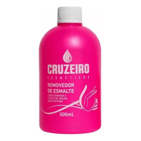 REMOVEDOR DE ESMALTE SEM ACETONA - CRUZEIRO - 500 ML