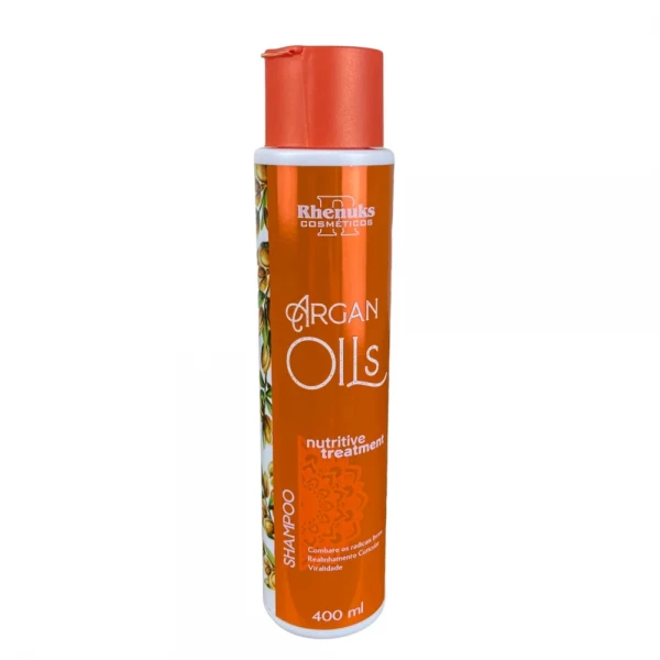 SHAMPOO - ARGAN OILS - RHENUKS - 400 ML