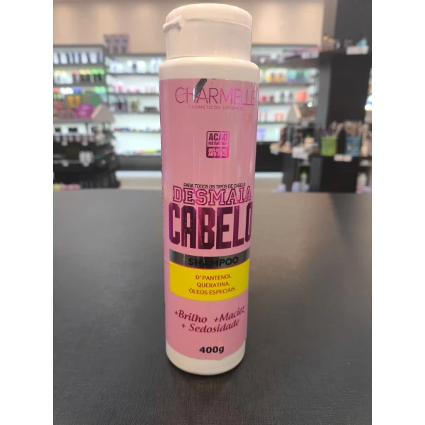 SHAMPOO - DESMAIA CABELO - CHARMELLE - 400 G