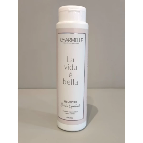 SHAMPOO - LA VIDA É BELLA - CHARMELLE - 400 ML