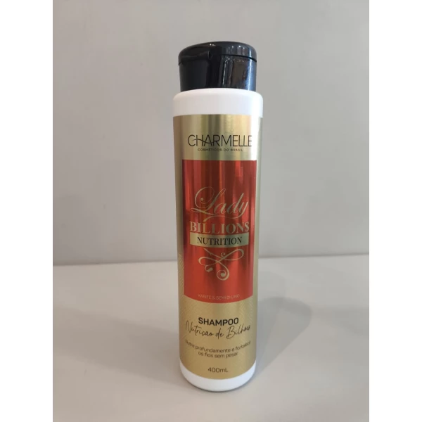 SHAMPOO - LADY BILLIONS - NUTRITION - CHARMELLE - 400 ML