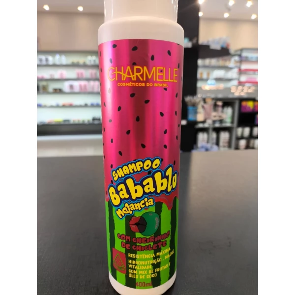 SHAMPOO - BABABLU - MELANCIA - CHARMELLE - 400 ML