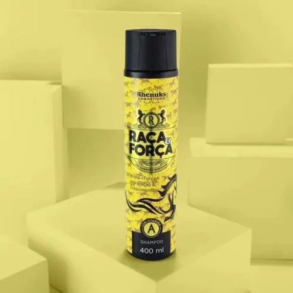 SHAMPOO - RAÇA E FORÇA - RHENUKS - 400 ML