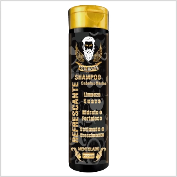 SHAMPOO - REFRESCANTE - MENTOLADO - VALENTE - 300 ML