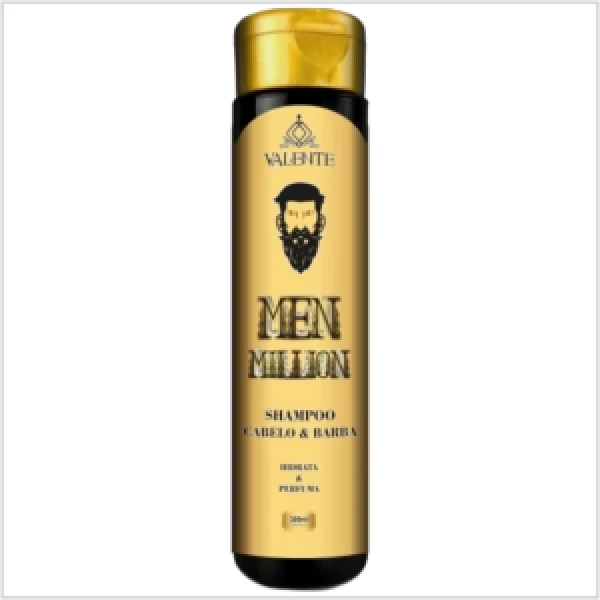 SHAMPOO - MEN MILLION - VALENTE - 300 ML