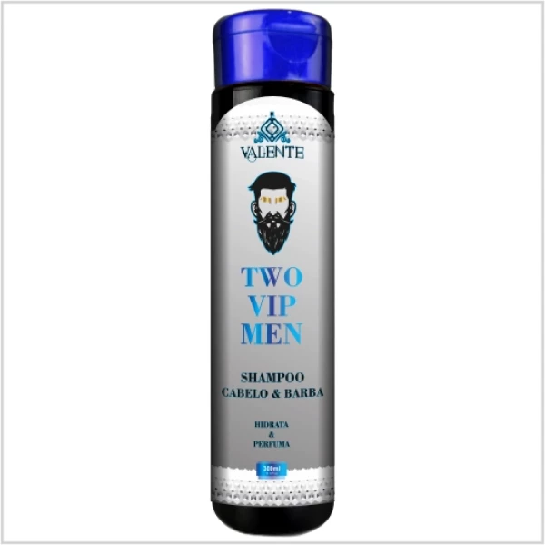 SHAMPOO - TWO VIP MEN - VALENTE - 300 ML