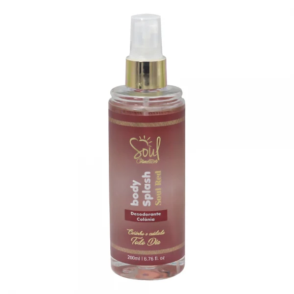 BODY SPLASH - SOUL - RED - 200 ML