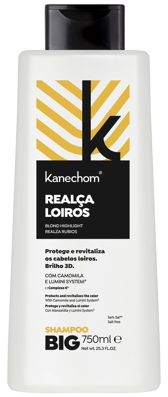 SHAMPOO REALÇA LOIROS - KANECHOM - 750ML