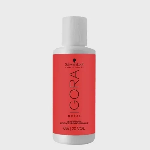 ÁGUA OXIGENADA - IGORA ROYAL - 20 VOLUMES - 60 ML