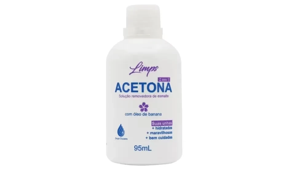 ACETONA - 2 EM 1 - LIMPS - 95 ML