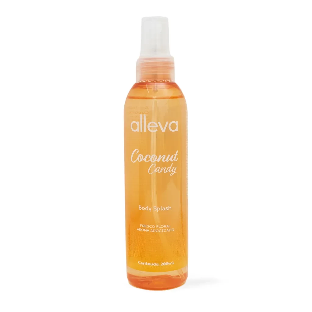 BODY SPLASH - ALLEVA - COCONUT CANDY - 200 ML