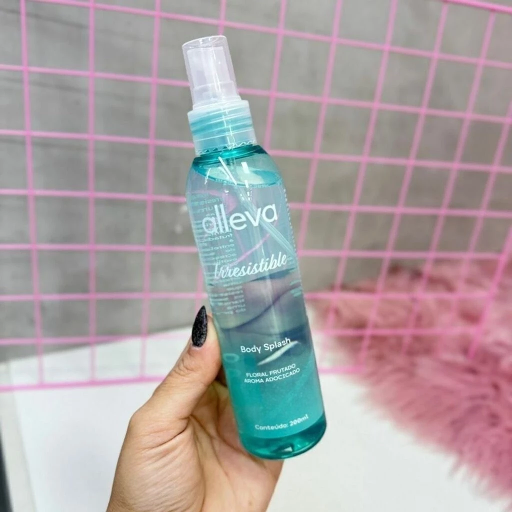 BODY SPLASH - ALLEVA - IRRESISTIBLE - 200 ML
