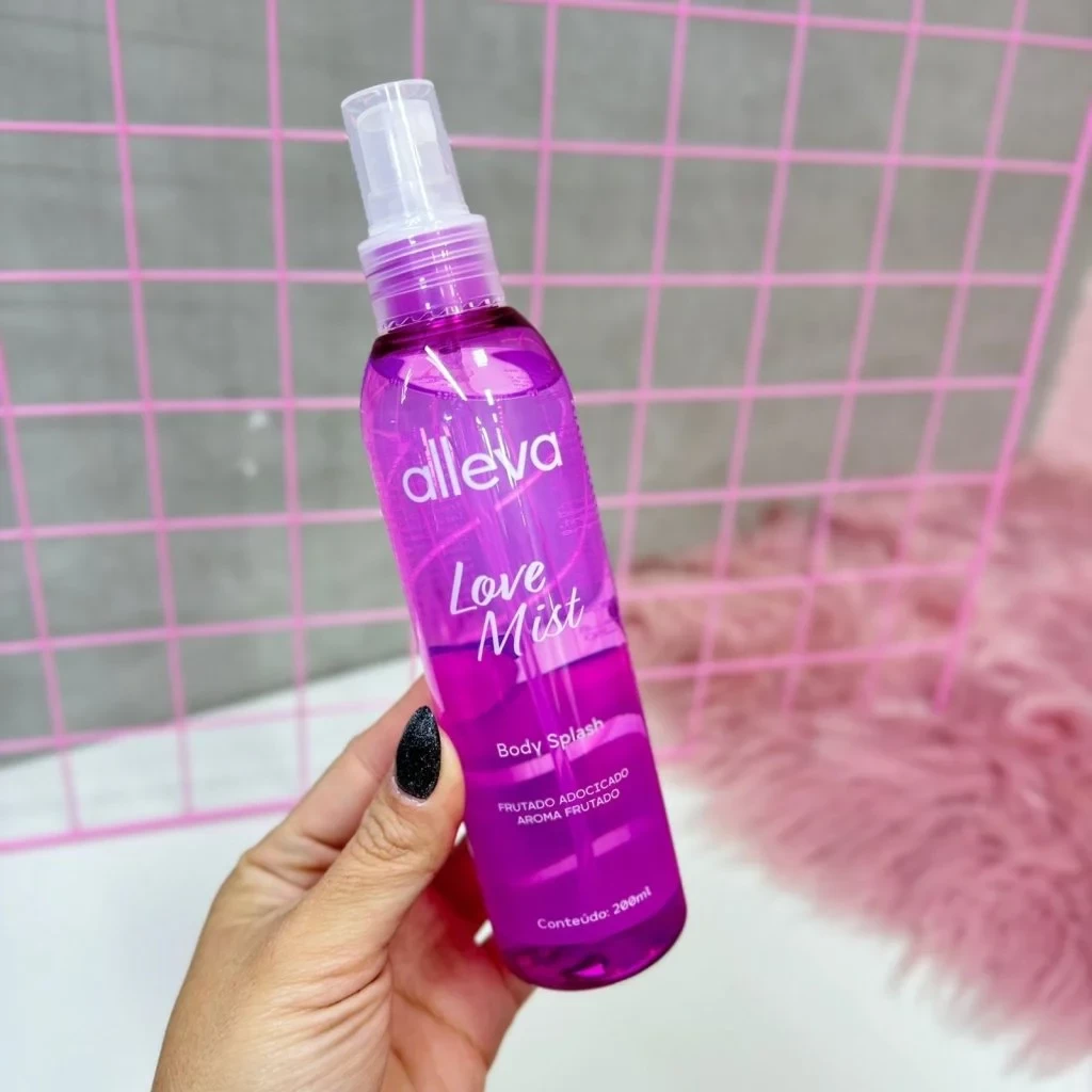 BODY SPLASH - ALLEVA - LOVE MIST - 200 ML