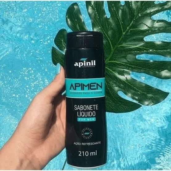 SABONETE ÍNTIMO MASCULINO - APIMEN - APINIL - 200 ML